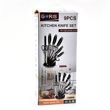 Professional 9 Piece Stainless Steel Knife Set